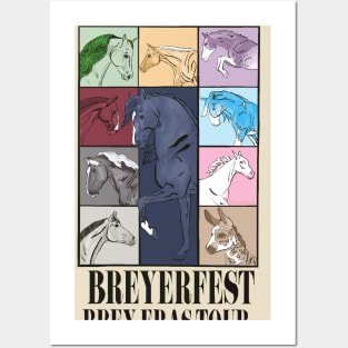 BreyerEras Tour T-Shirt By @OutskirtStable Posters and Art